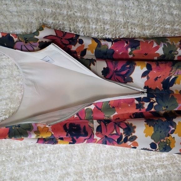 Donna morgan floral aline dress with pockets size 6 - Picture 9 of 13